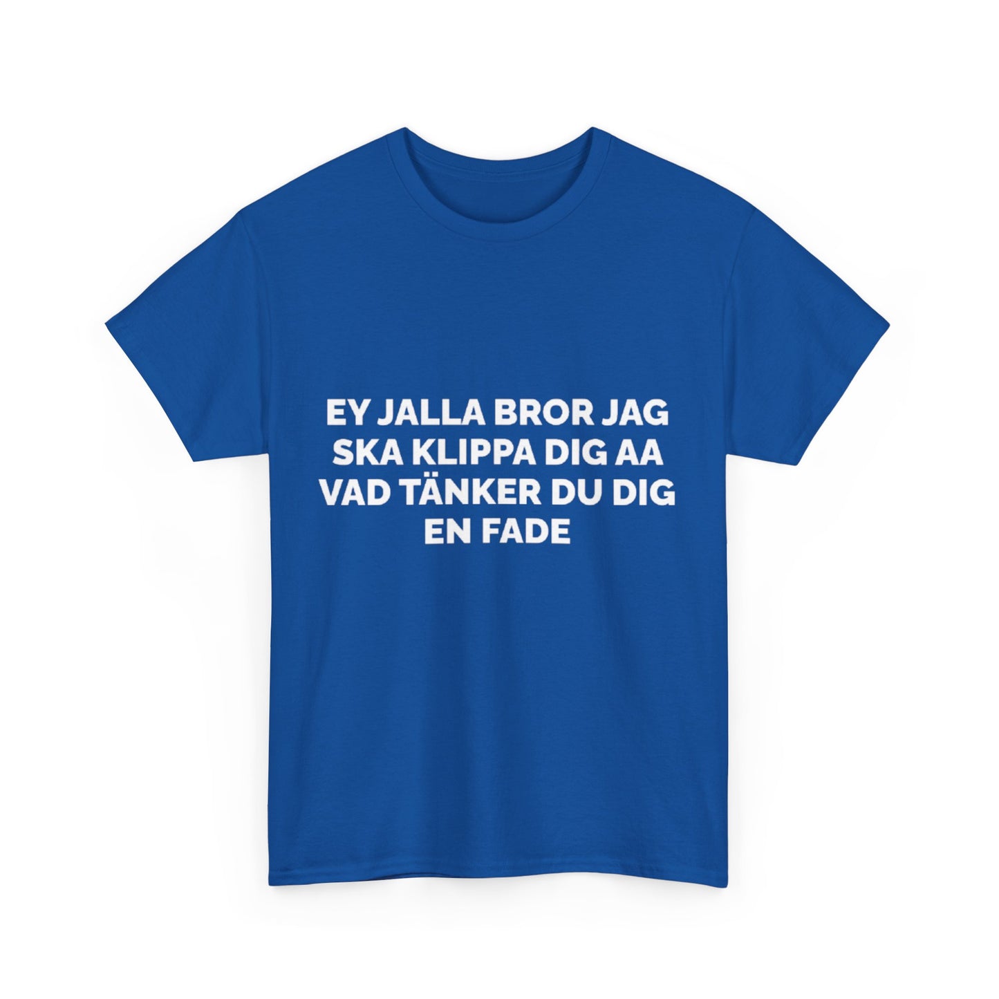 Ey Jalla Bror Jag Ska Klippa Dig Aa Vad Tänker Du Dig En Fade