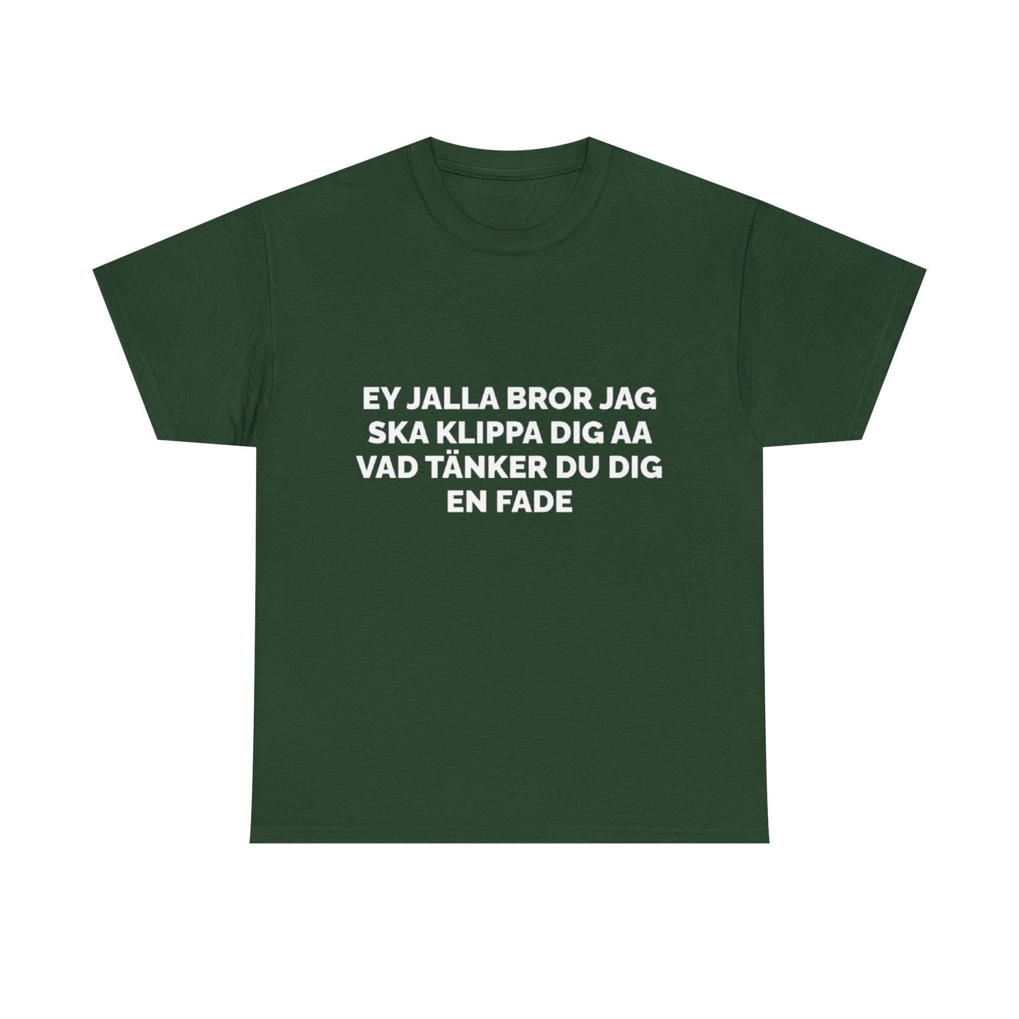 Ey Jalla Bror Jag Ska Klippa Dig Aa Vad Tänker Du Dig En Fade