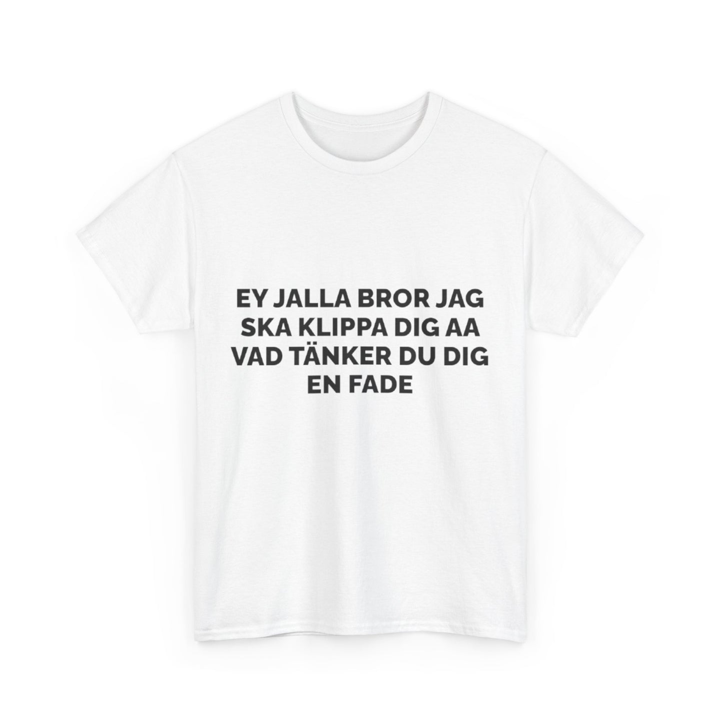 Ey Jalla Bror Jag Ska Klippa Dig Aa Vad Tänker Du Dig En Fade