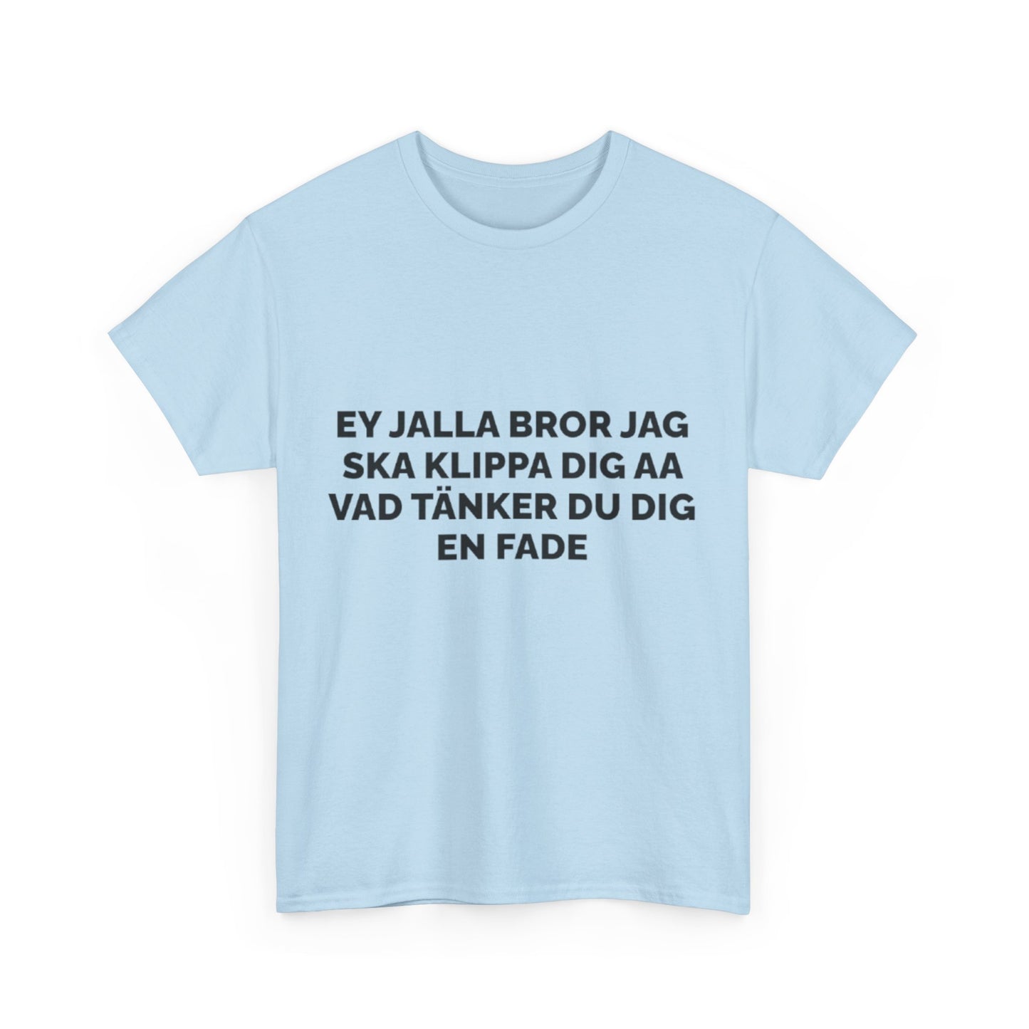 Ey Jalla Bror Jag Ska Klippa Dig Aa Vad Tänker Du Dig En Fade
