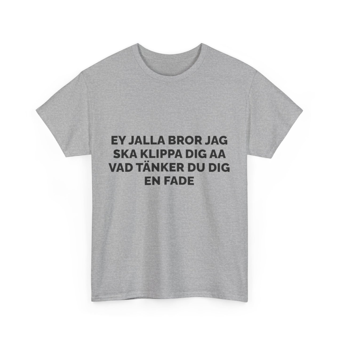 Ey Jalla Bror Jag Ska Klippa Dig Aa Vad Tänker Du Dig En Fade