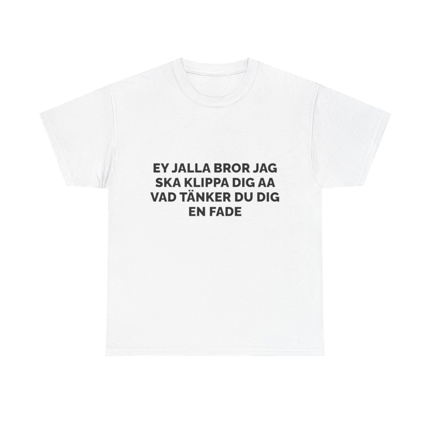Ey Jalla Bror Jag Ska Klippa Dig Aa Vad Tänker Du Dig En Fade