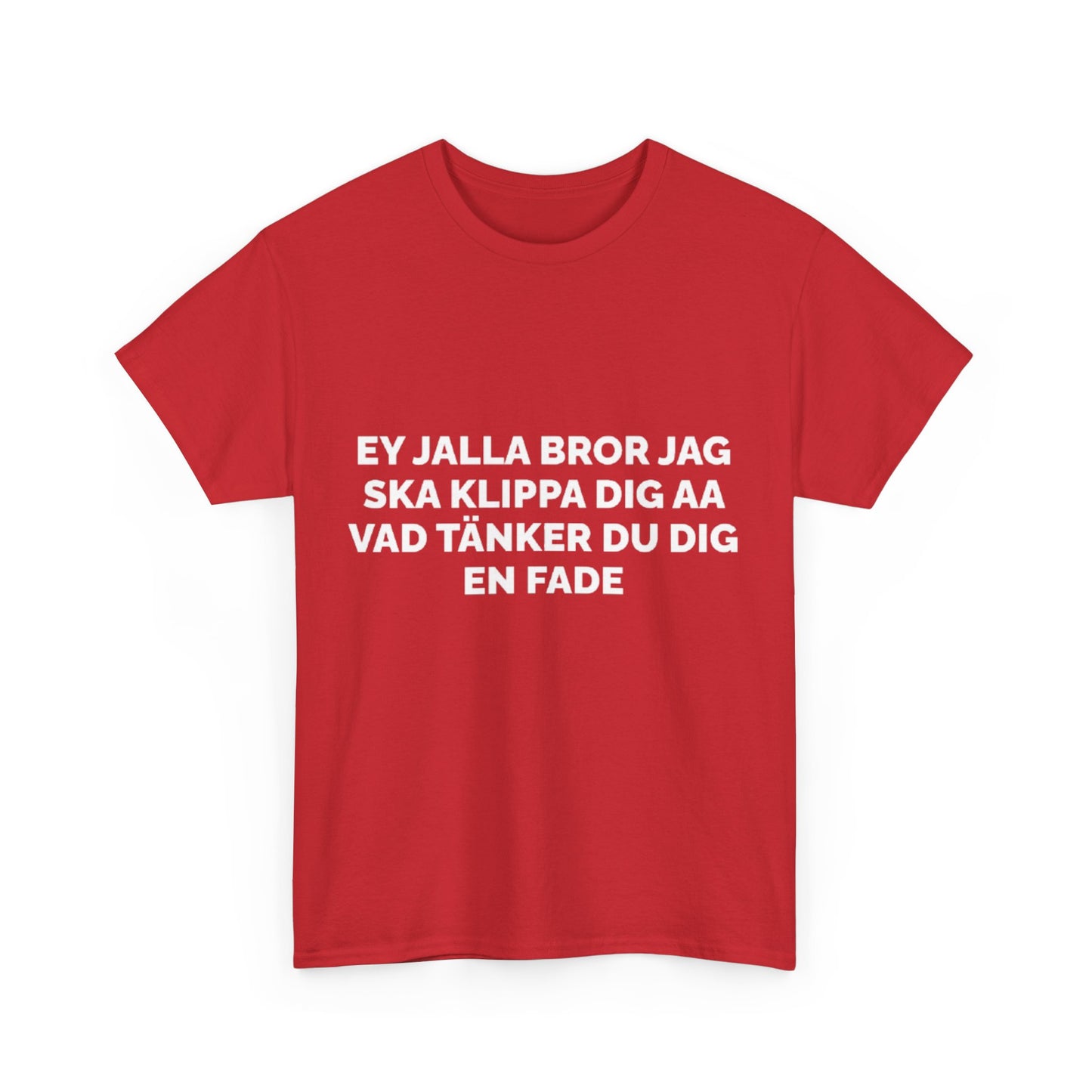 Ey Jalla Bror Jag Ska Klippa Dig Aa Vad Tänker Du Dig En Fade