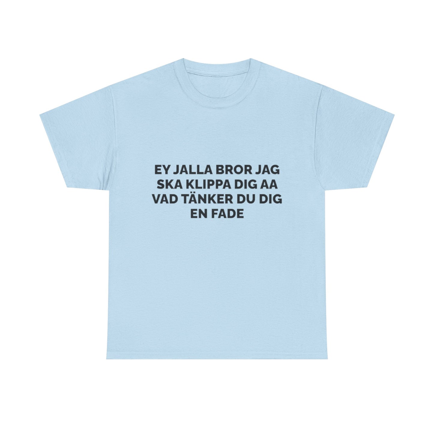 Ey Jalla Bror Jag Ska Klippa Dig Aa Vad Tänker Du Dig En Fade
