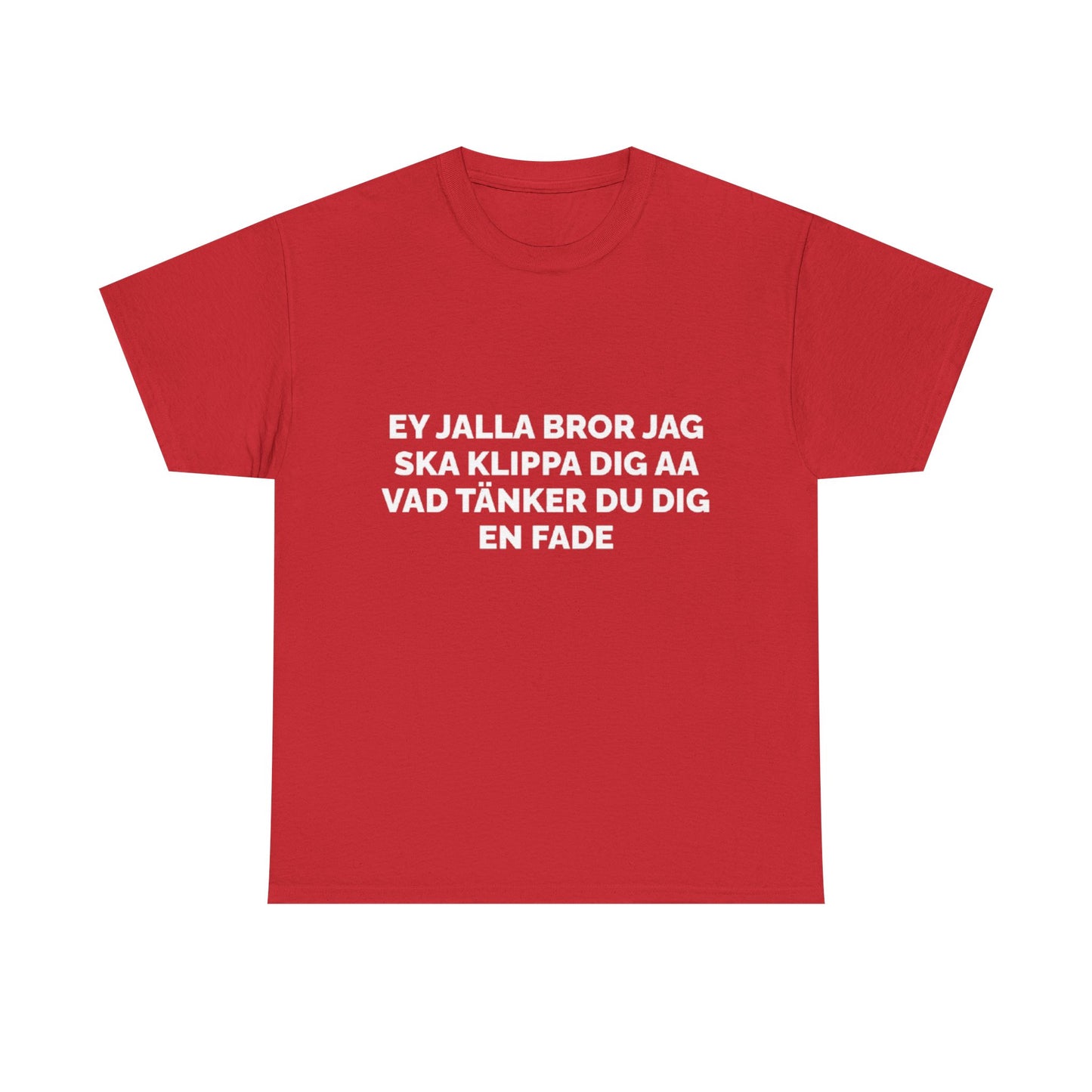 Ey Jalla Bror Jag Ska Klippa Dig Aa Vad Tänker Du Dig En Fade
