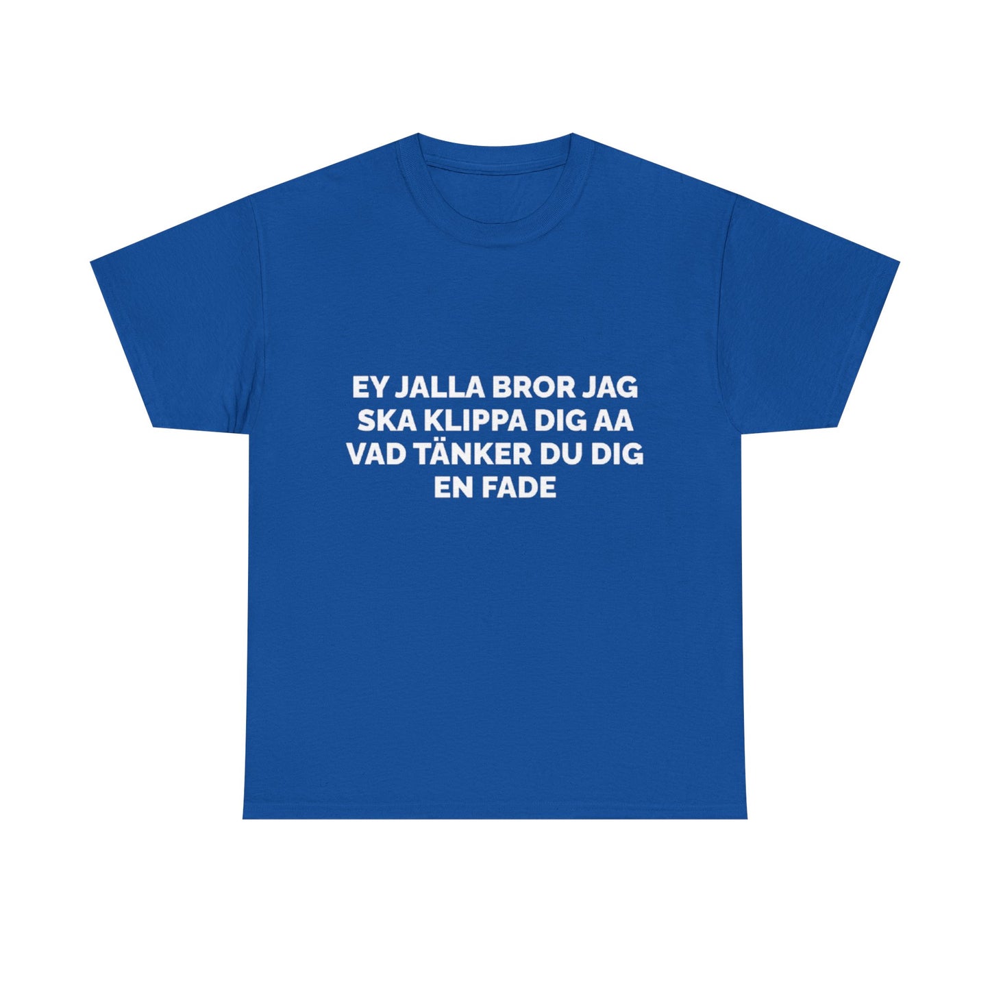 Ey Jalla Bror Jag Ska Klippa Dig Aa Vad Tänker Du Dig En Fade